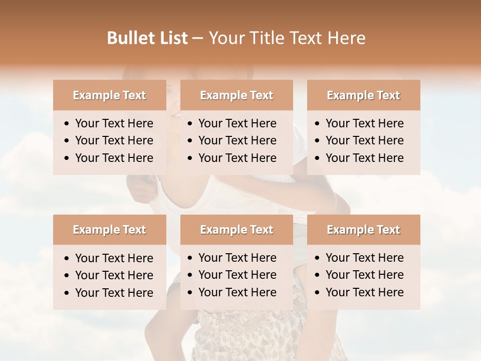 Lifestyle Wellness Beach PowerPoint Template