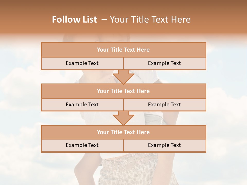 Lifestyle Wellness Beach PowerPoint Template