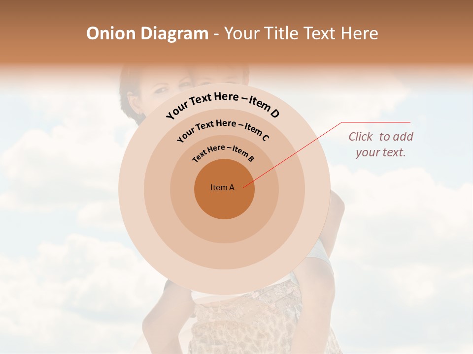 Lifestyle Wellness Beach PowerPoint Template