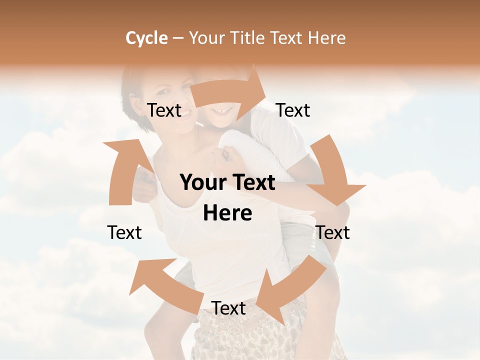 Lifestyle Wellness Beach PowerPoint Template