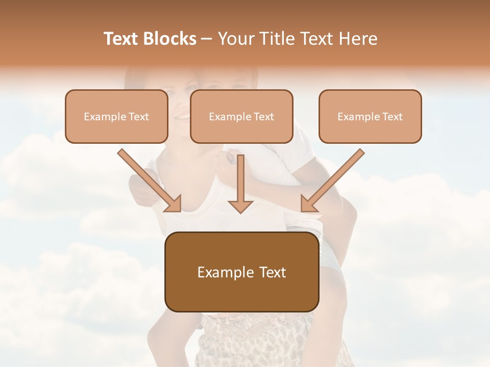 Lifestyle Wellness Beach PowerPoint Template