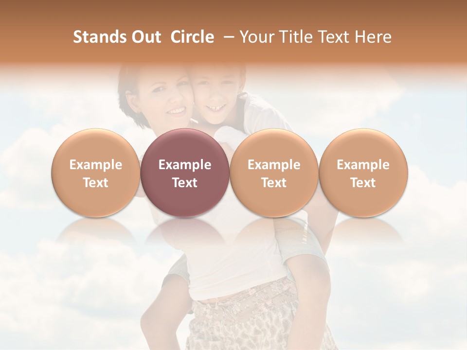 Lifestyle Wellness Beach PowerPoint Template