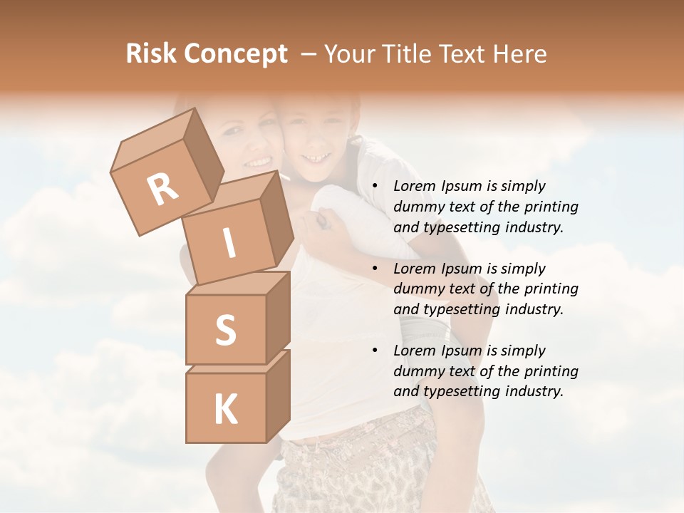 Lifestyle Wellness Beach PowerPoint Template