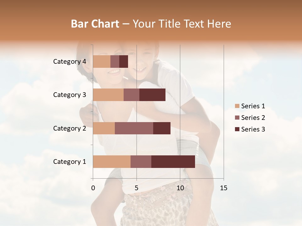 Lifestyle Wellness Beach PowerPoint Template