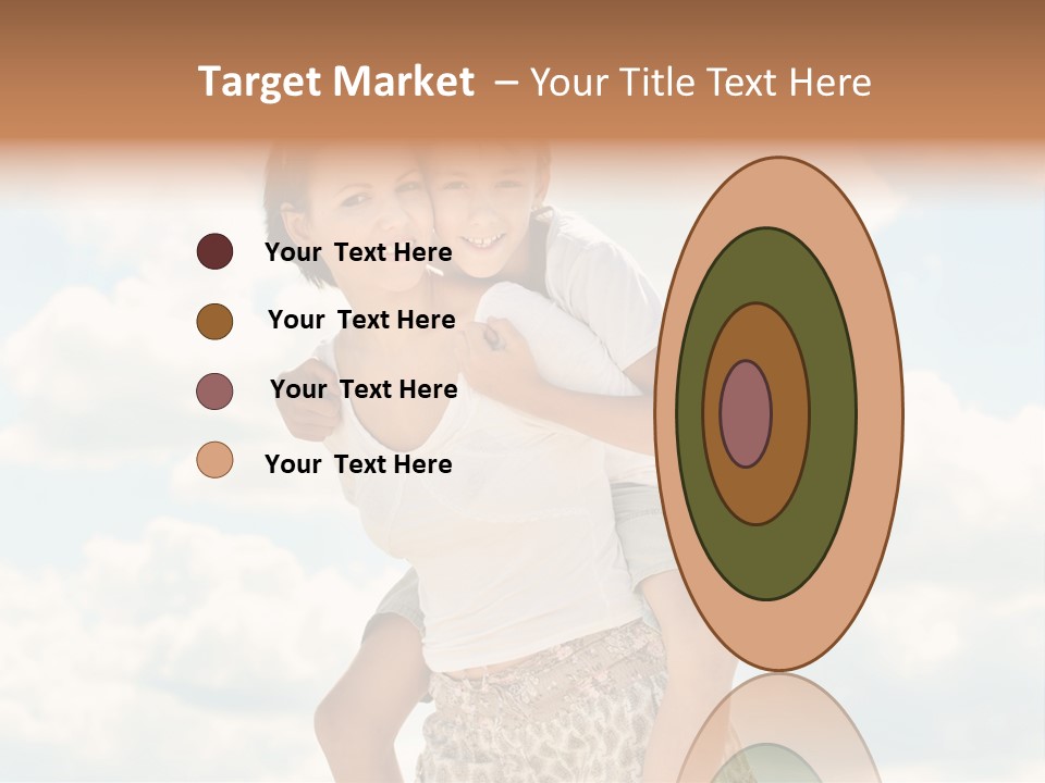 Lifestyle Wellness Beach PowerPoint Template