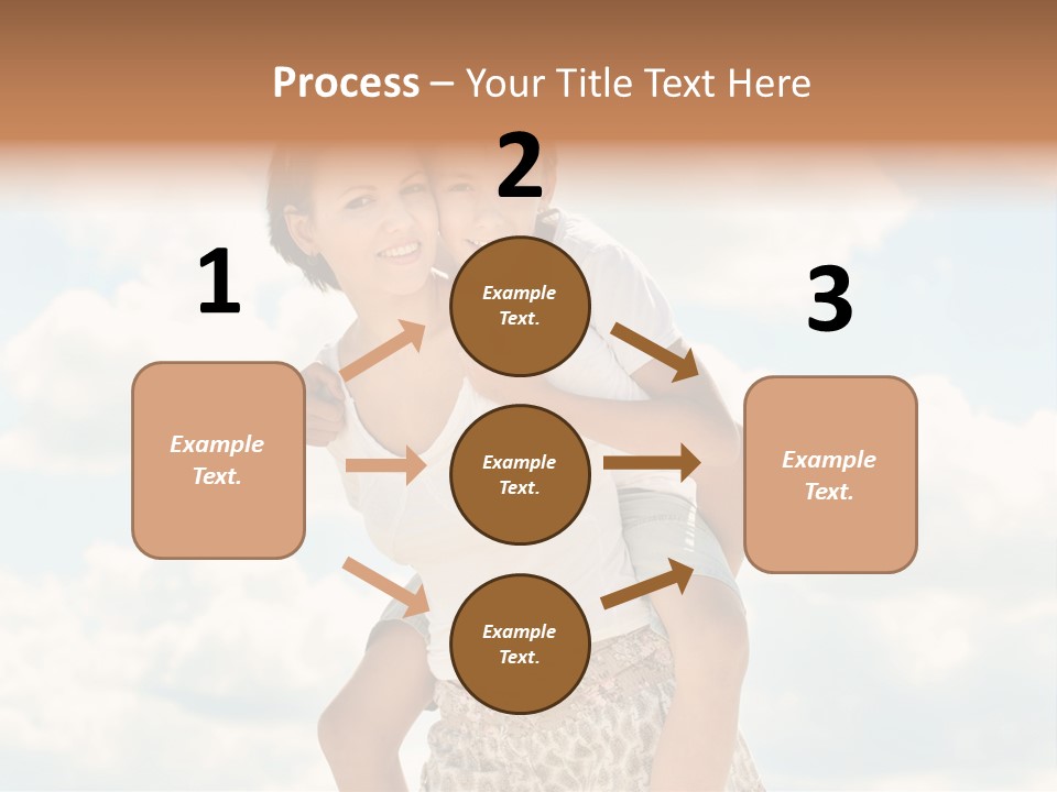 Lifestyle Wellness Beach PowerPoint Template