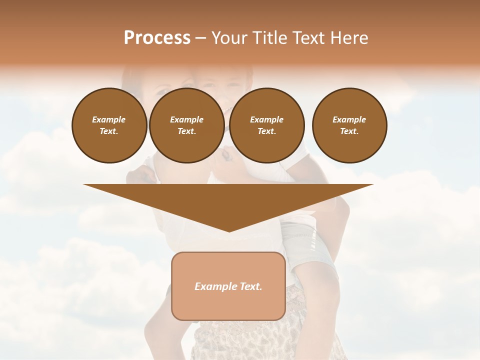 Lifestyle Wellness Beach PowerPoint Template