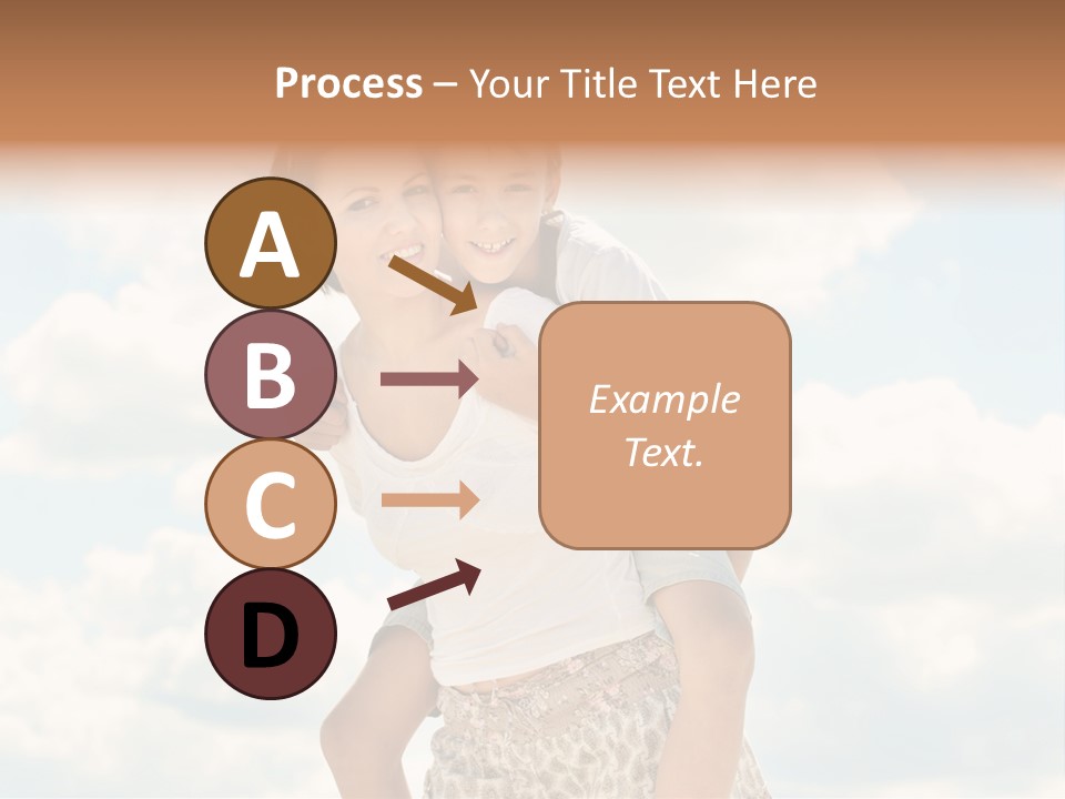 Lifestyle Wellness Beach PowerPoint Template