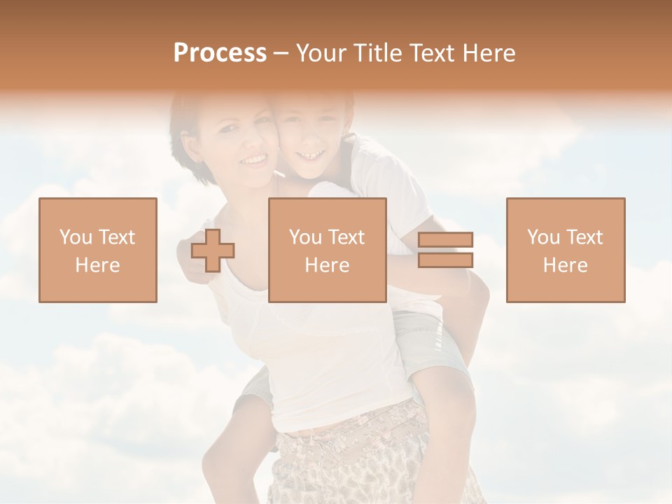 Lifestyle Wellness Beach PowerPoint Template