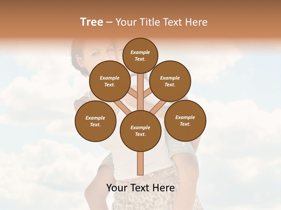 Lifestyle Wellness Beach PowerPoint Template