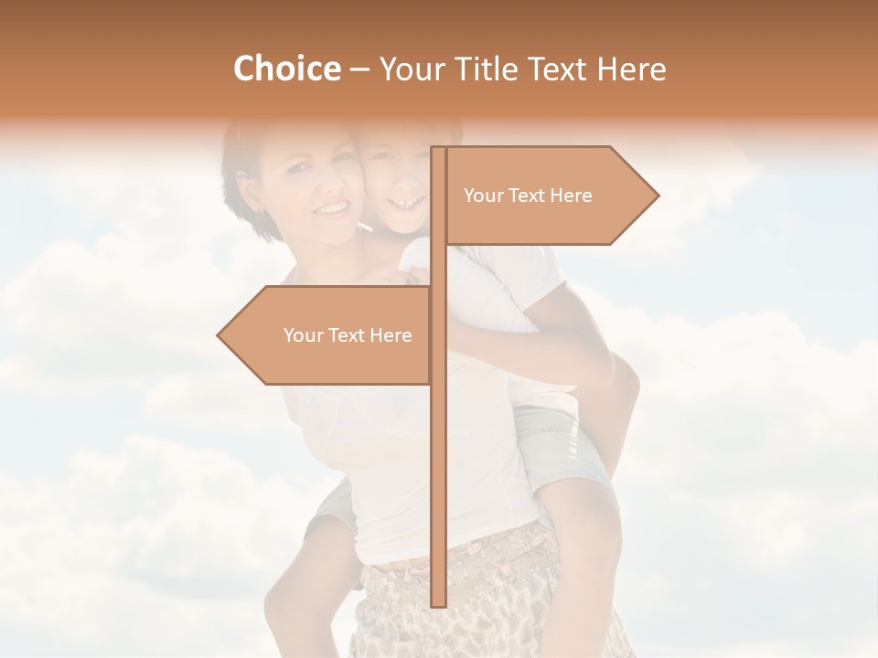 Lifestyle Wellness Beach PowerPoint Template