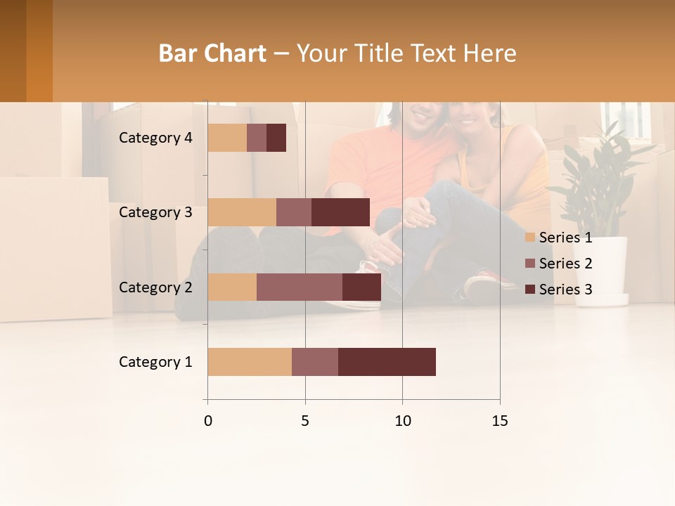 Sunset Senior White PowerPoint Template