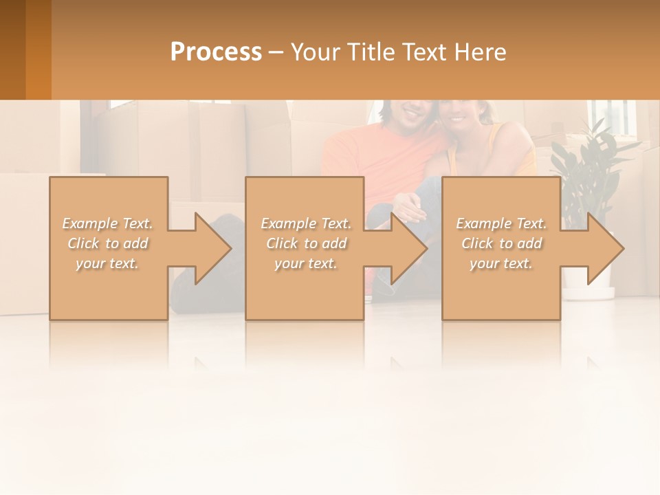 Sunset Senior White PowerPoint Template