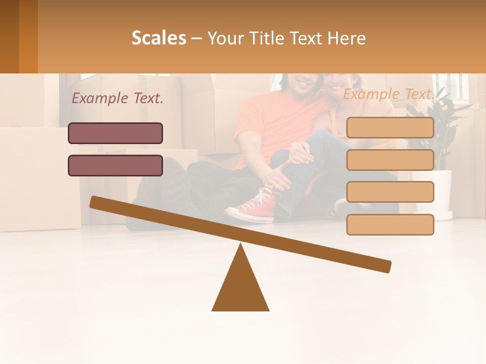 Sunset Senior White PowerPoint Template
