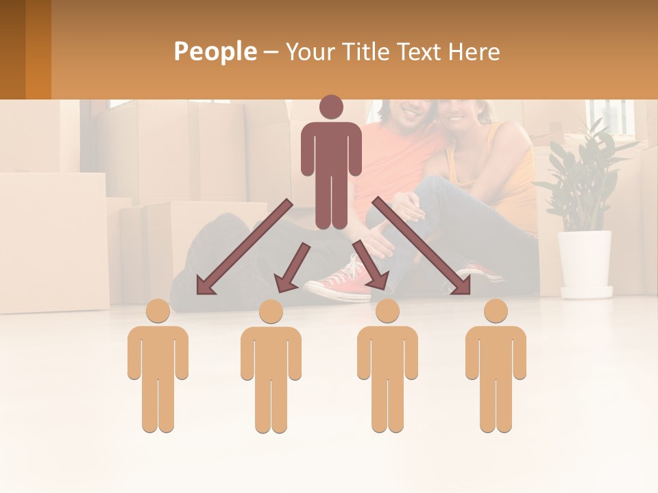 Sunset Senior White PowerPoint Template