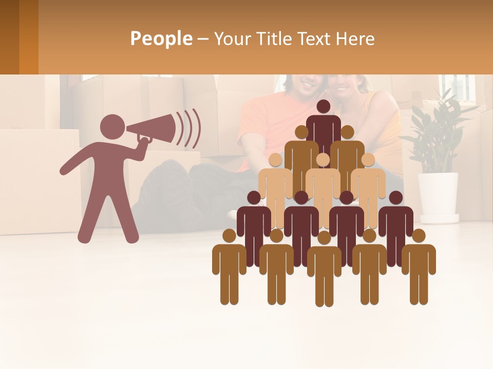 Sunset Senior White PowerPoint Template