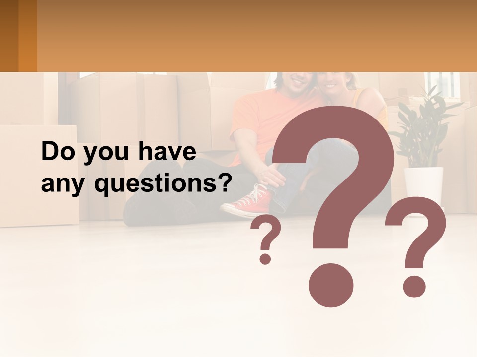 Sunset Senior White PowerPoint Template