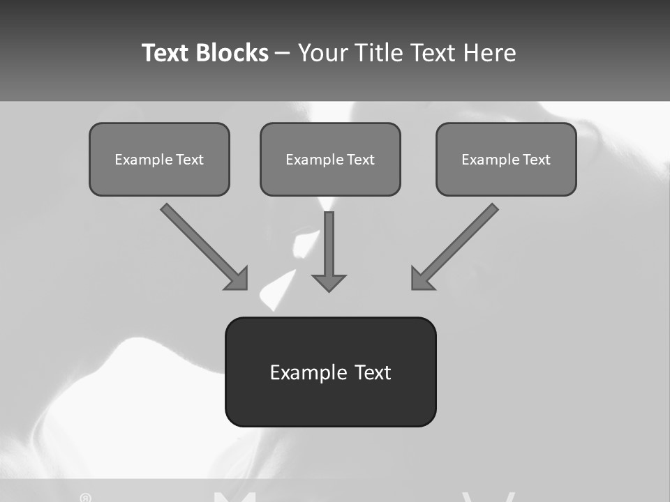 Caucasian Ocean Single PowerPoint Template