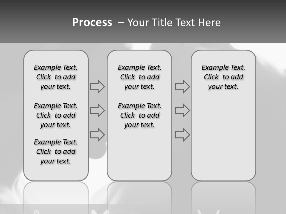Caucasian Ocean Single PowerPoint Template