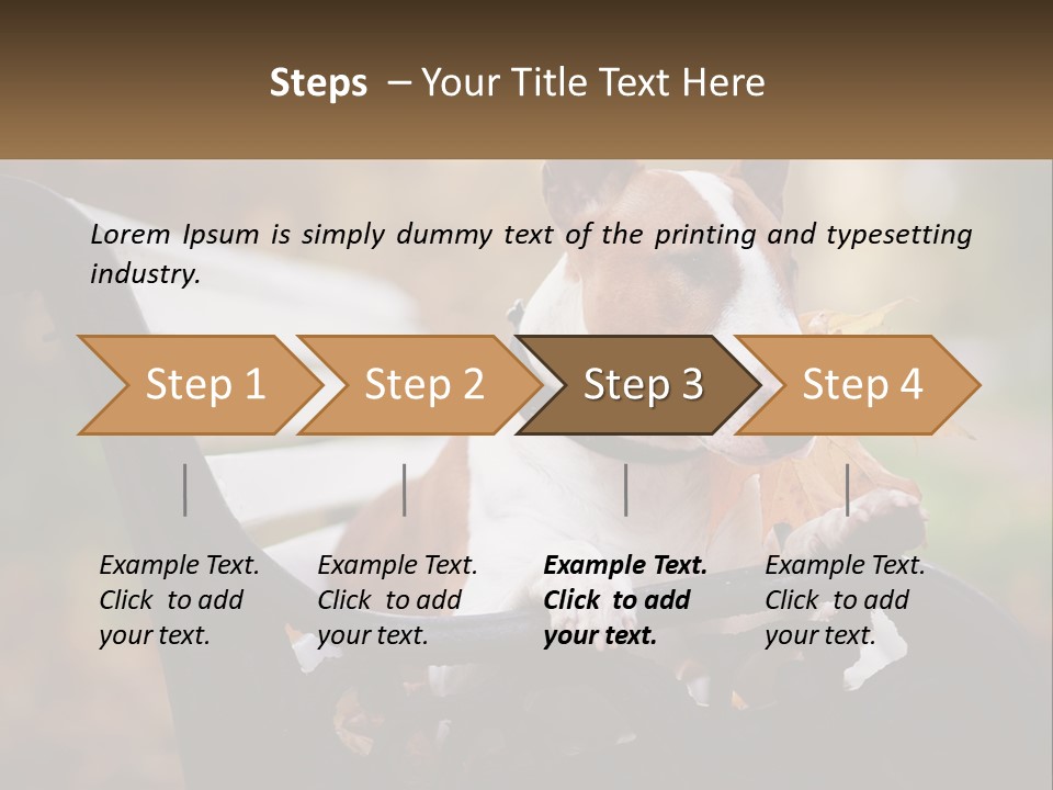 Caucasian Wave Parent PowerPoint Template