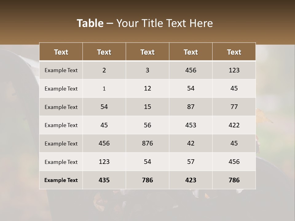 Caucasian Wave Parent PowerPoint Template