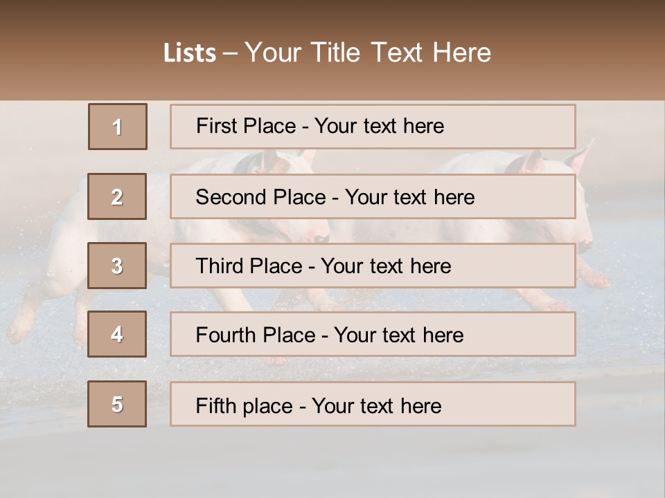 Life Sea Coast PowerPoint Template