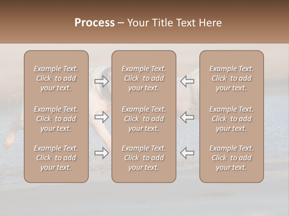Life Sea Coast PowerPoint Template