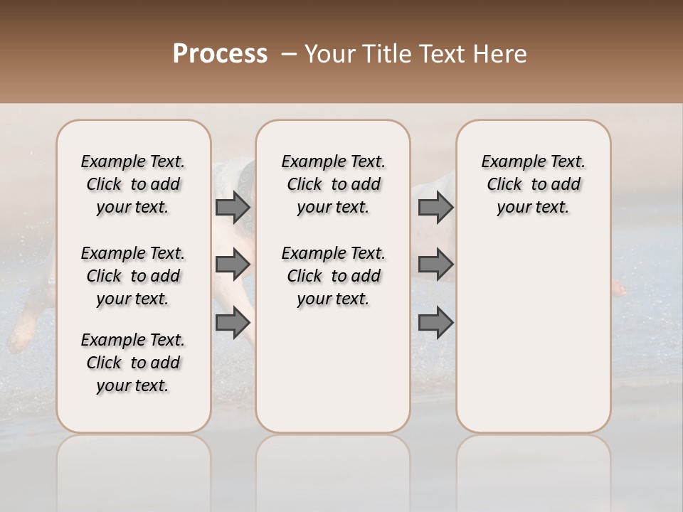Life Sea Coast PowerPoint Template