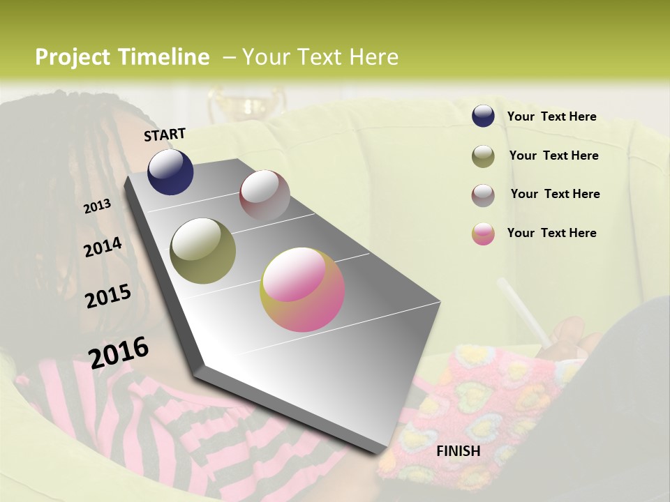 Parent Retirement Standing PowerPoint Template