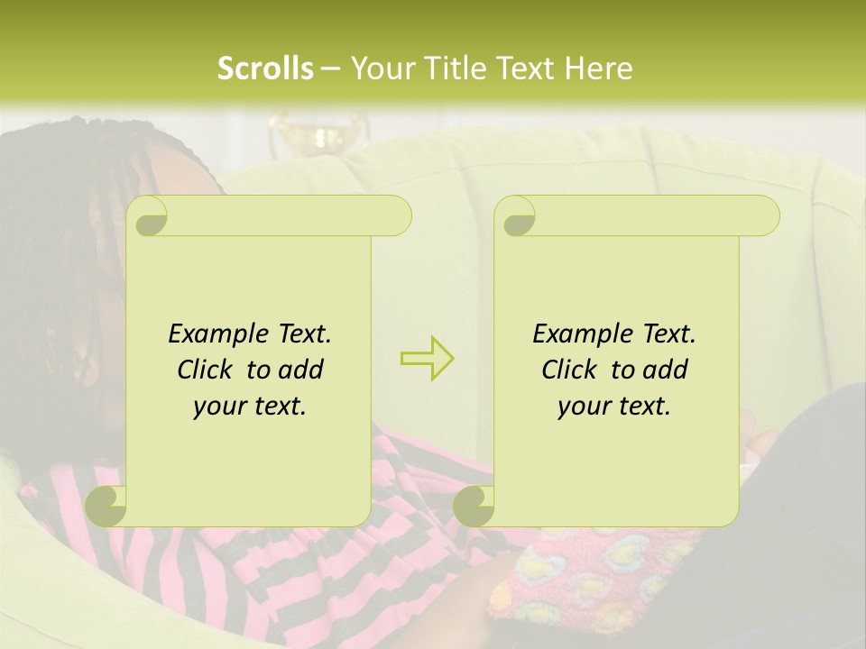 Parent Retirement Standing PowerPoint Template