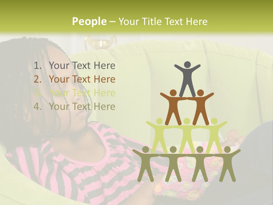 Parent Retirement Standing PowerPoint Template