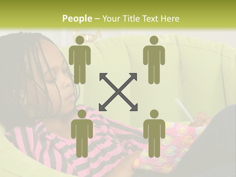 Parent Retirement Standing PowerPoint Template