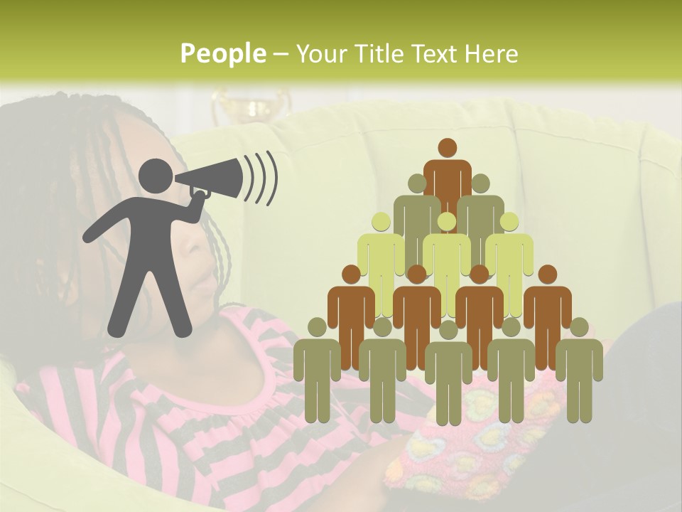 Parent Retirement Standing PowerPoint Template