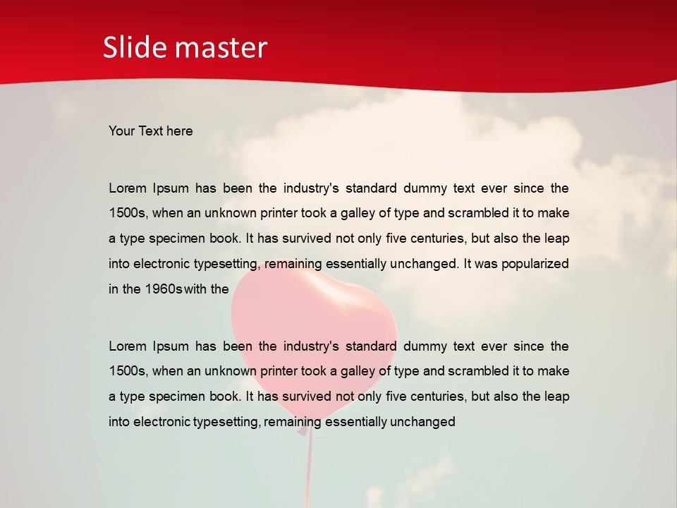 Pensioner Beach Sand PowerPoint Template