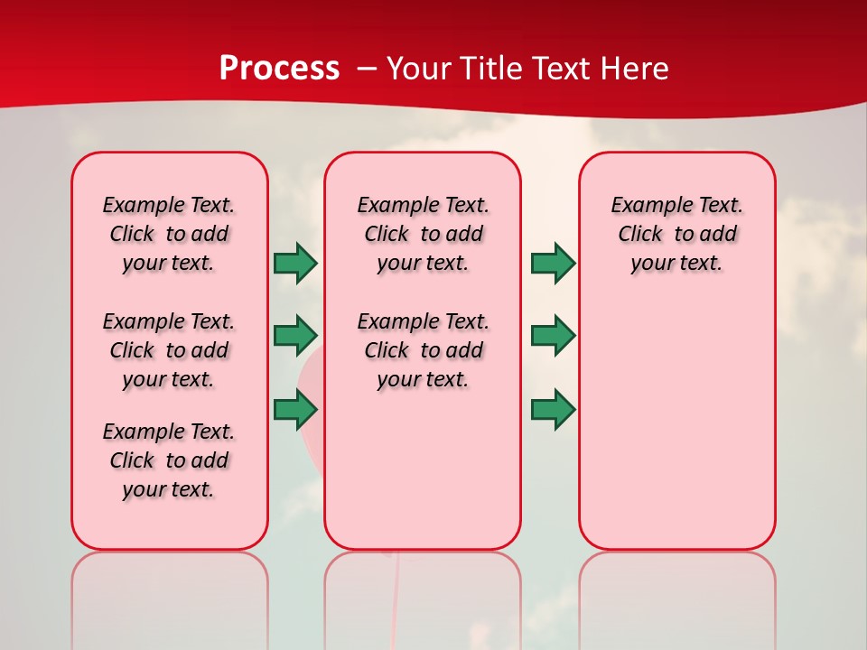 Pensioner Beach Sand PowerPoint Template