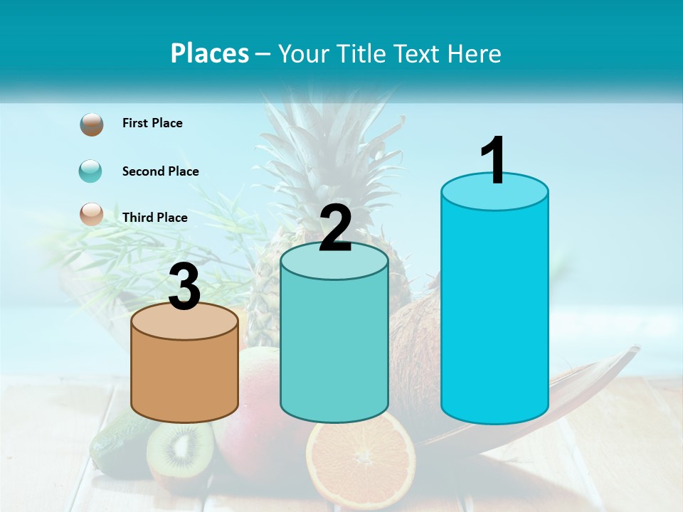 Beach Elderly Older PowerPoint Template