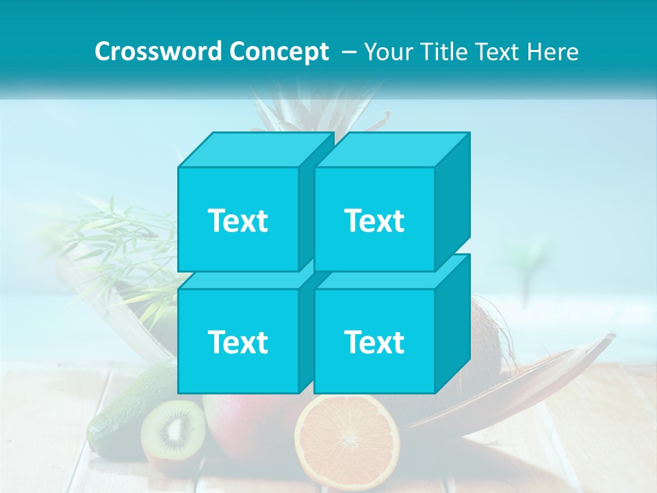 Beach Elderly Older PowerPoint Template