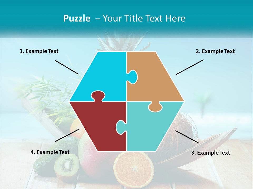 Beach Elderly Older PowerPoint Template