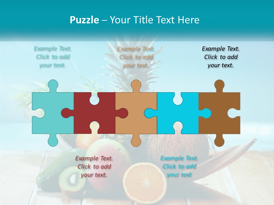 Beach Elderly Older PowerPoint Template