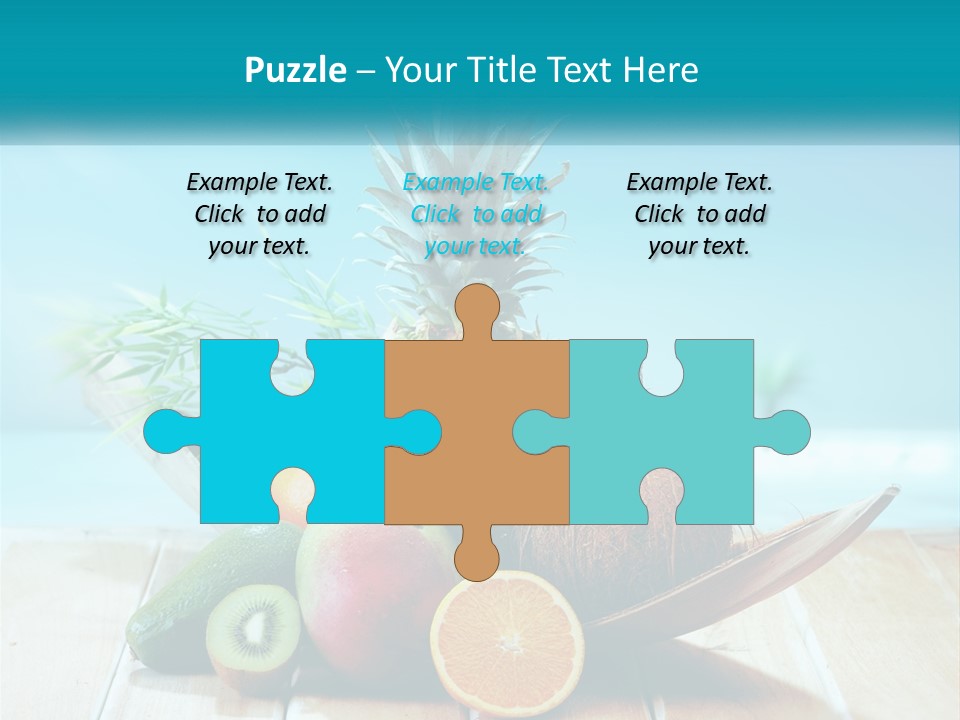 Beach Elderly Older PowerPoint Template