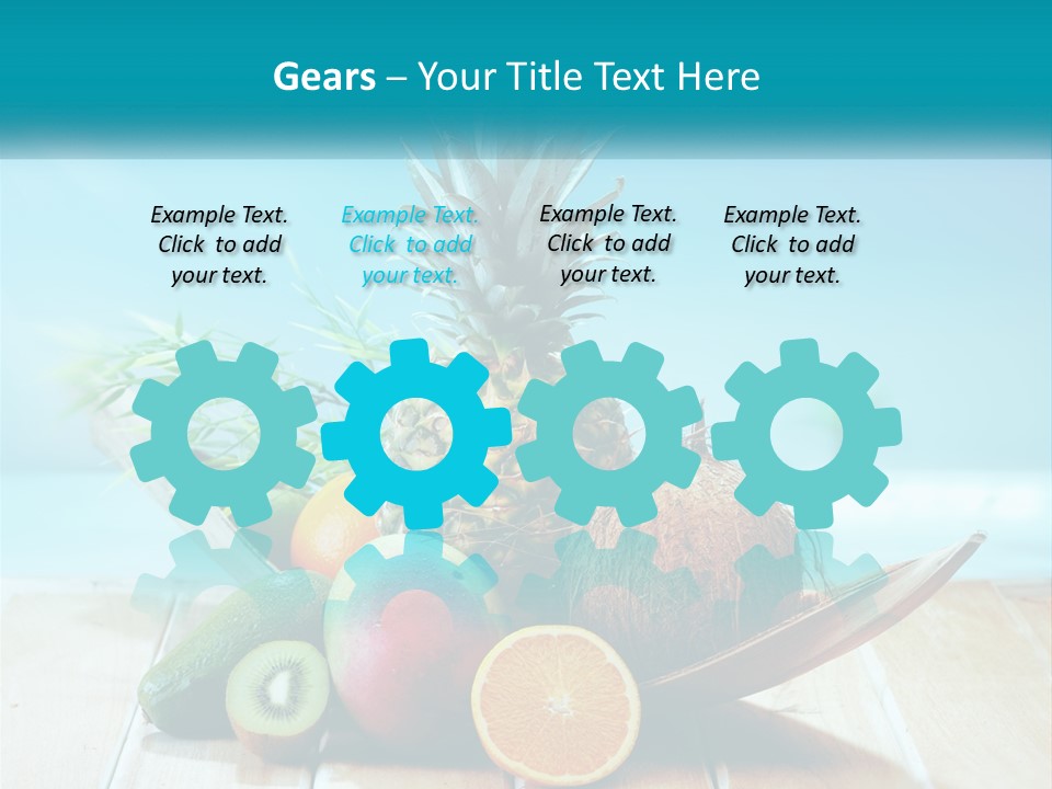 Beach Elderly Older PowerPoint Template