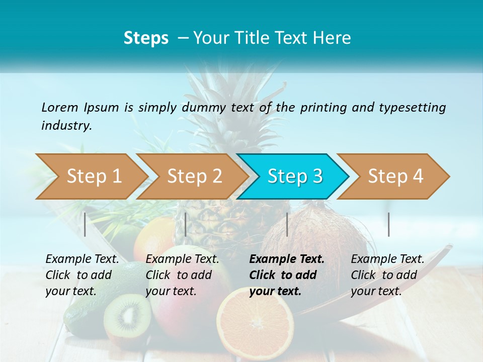 Beach Elderly Older PowerPoint Template