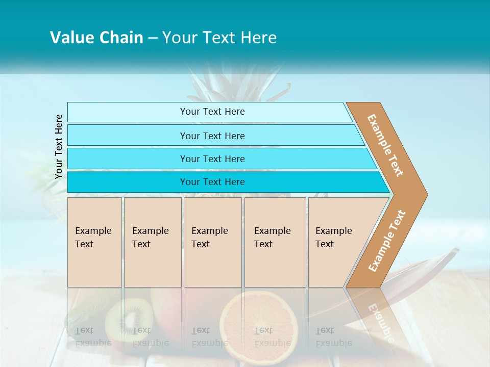 Beach Elderly Older PowerPoint Template