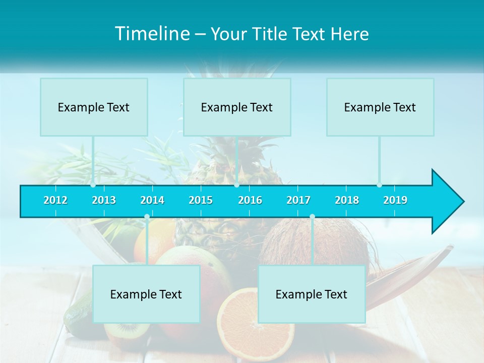 Beach Elderly Older PowerPoint Template