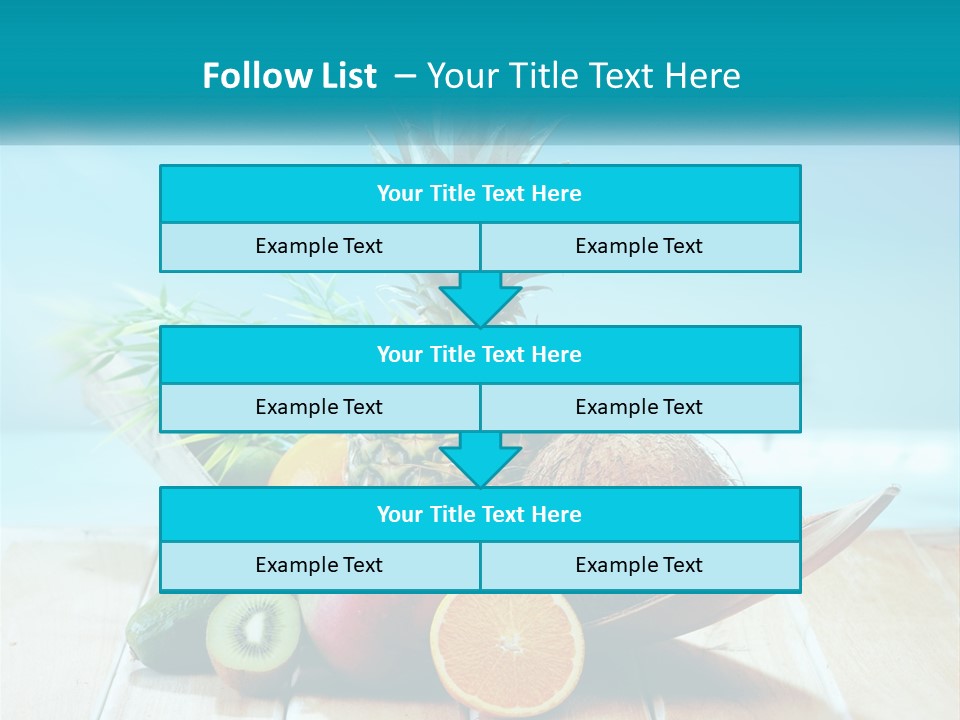 Beach Elderly Older PowerPoint Template
