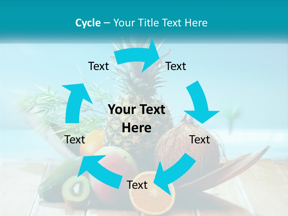 Beach Elderly Older PowerPoint Template