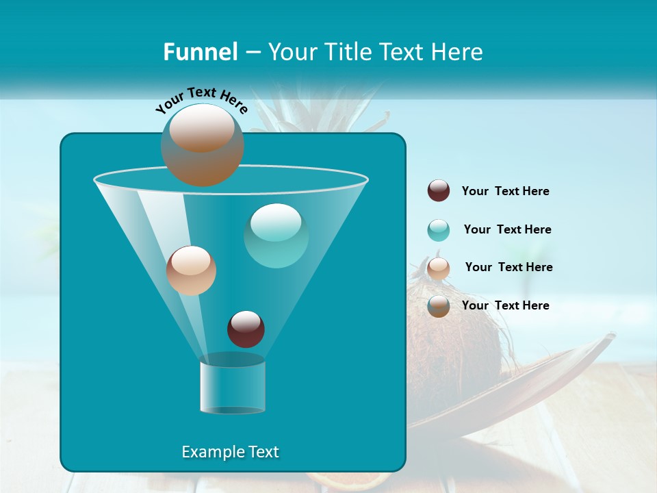 Beach Elderly Older PowerPoint Template