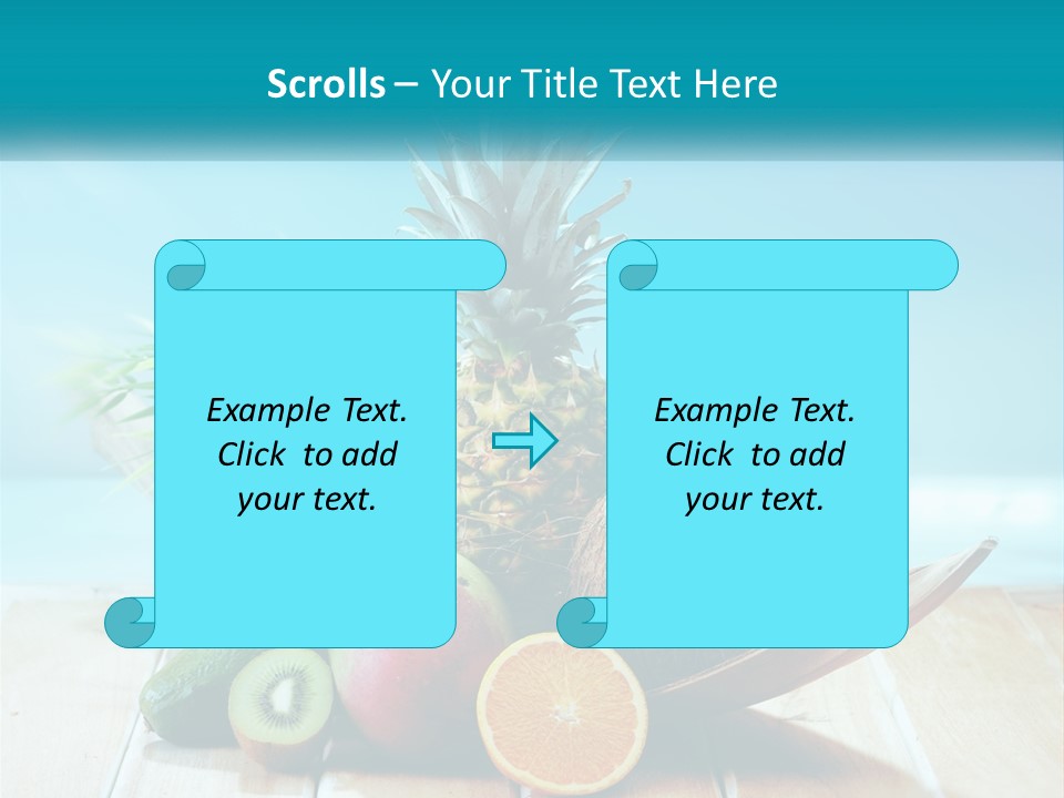 Beach Elderly Older PowerPoint Template