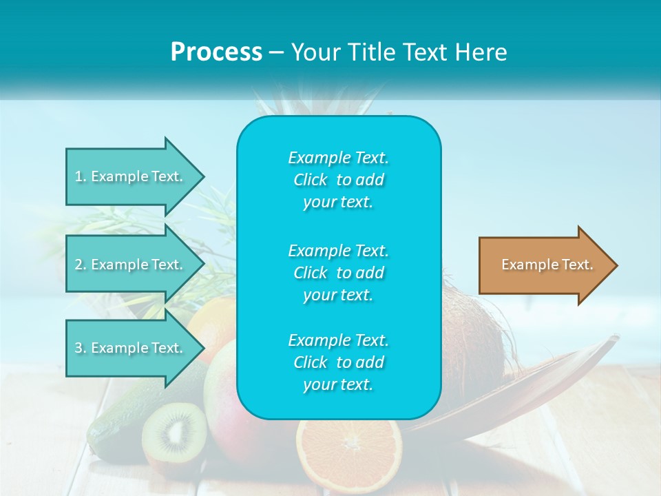 Beach Elderly Older PowerPoint Template