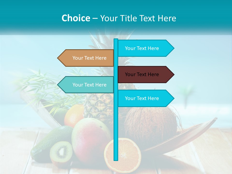 Beach Elderly Older PowerPoint Template